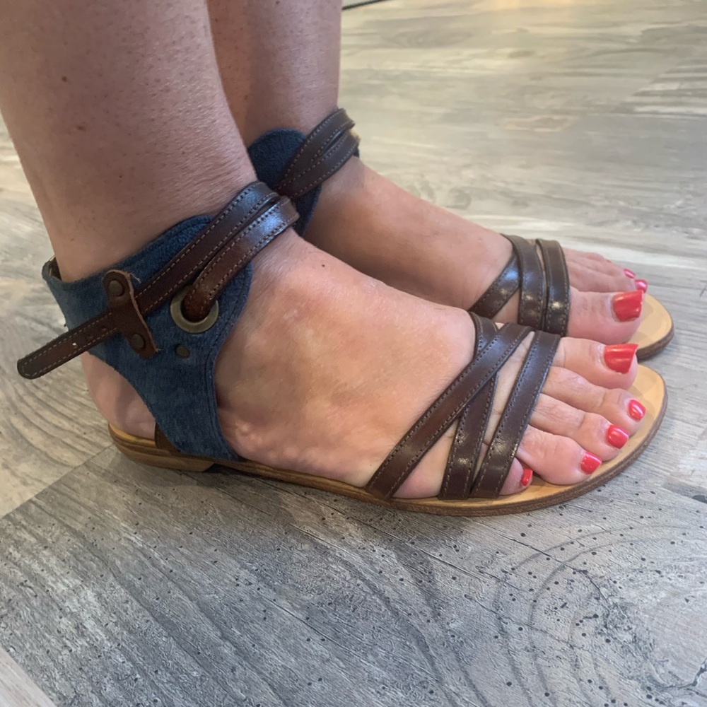 Authentic Greek sandals from Santorini